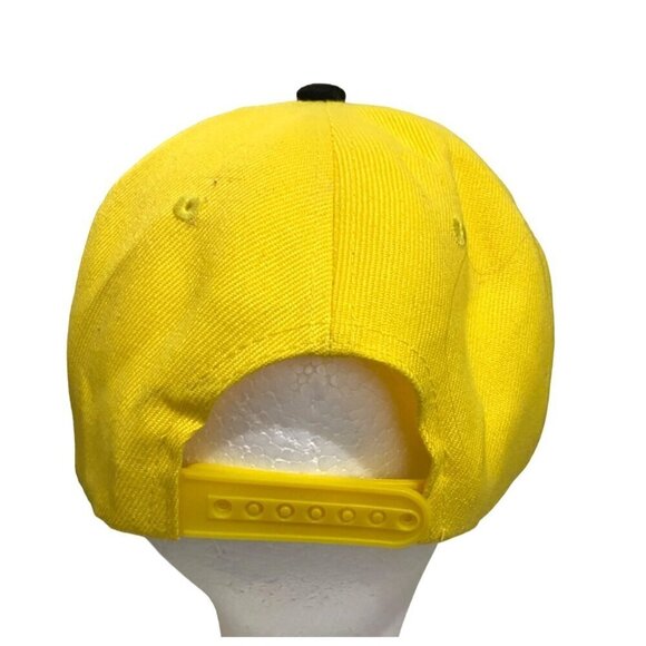 Looney Tunes Tweety Bird Snapback Six Flags Baseball Cap Hat Visor Cartoon Yello - Picture 4 of 4